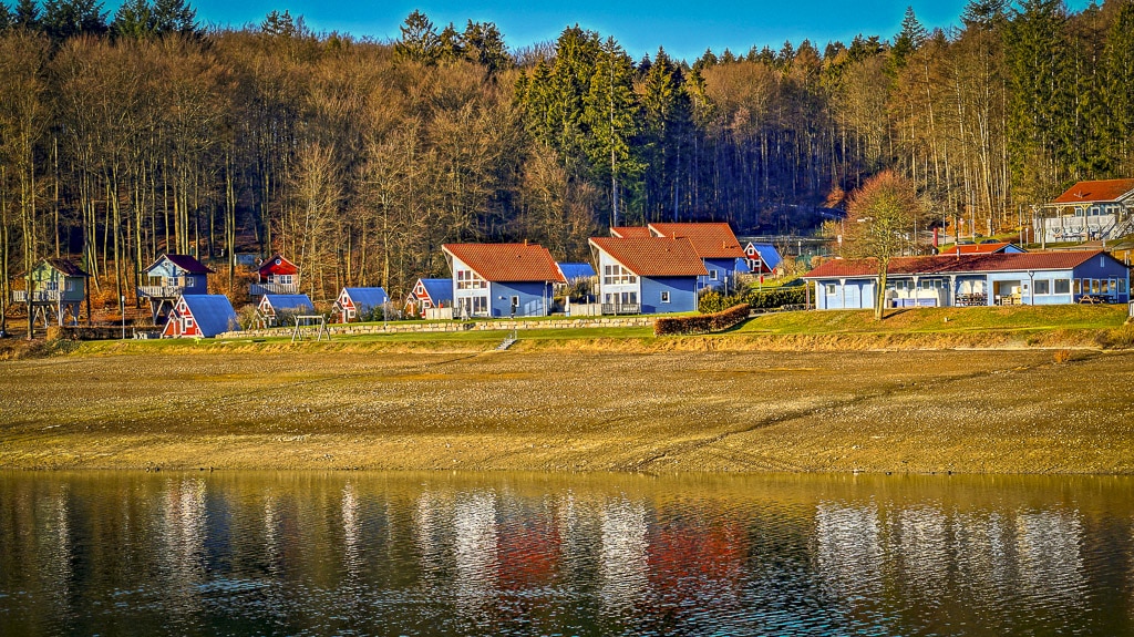 Finntalos - Ferienhäuser im nordischen Stil am Sorpesee