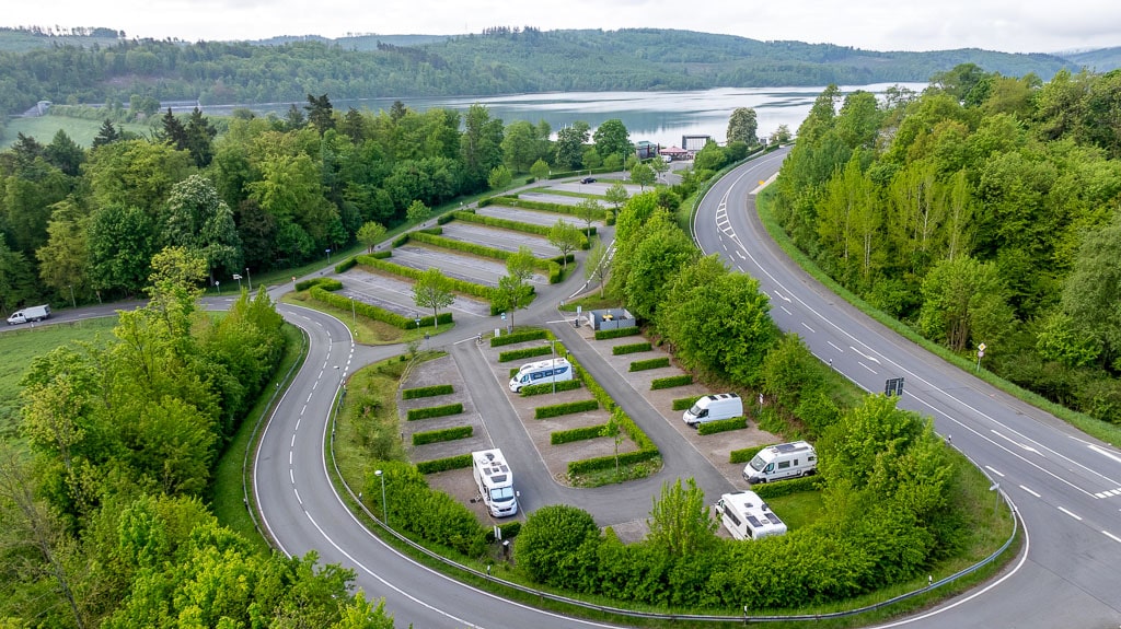 wohnmobilstellplatz langscheid am sorpesee im sauerland 11