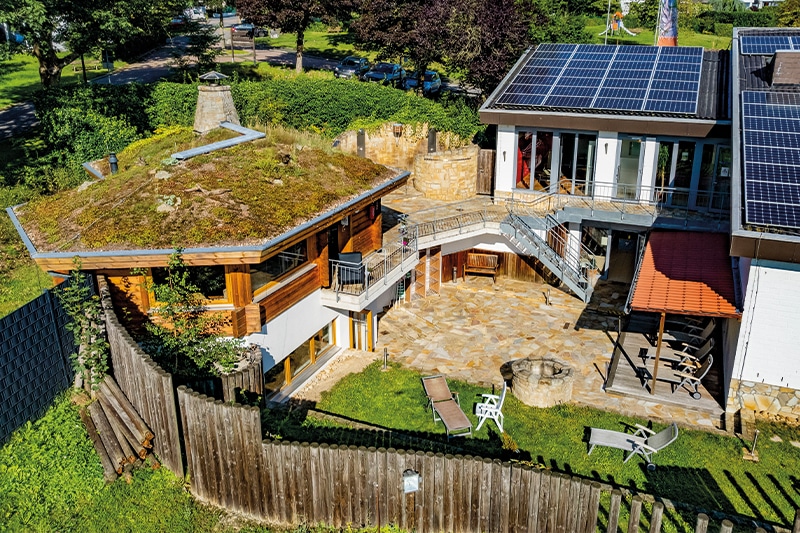 Sauna Innenhof