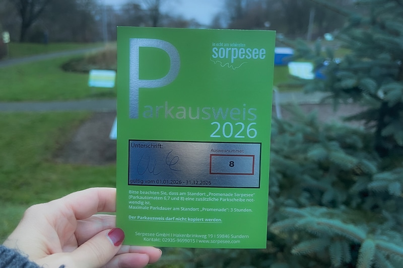 Parkausweise 2026