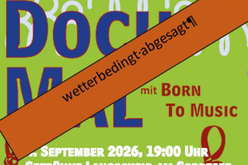 Sing doch mal- Mitsingkonzert am Sorpesee